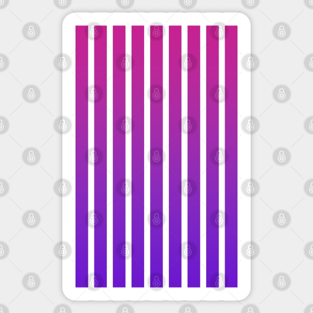 purple stripe pattern cell phone case Sticker by Shadow3561